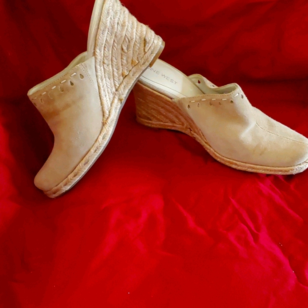 Nine West, Vintage suede wedge mule